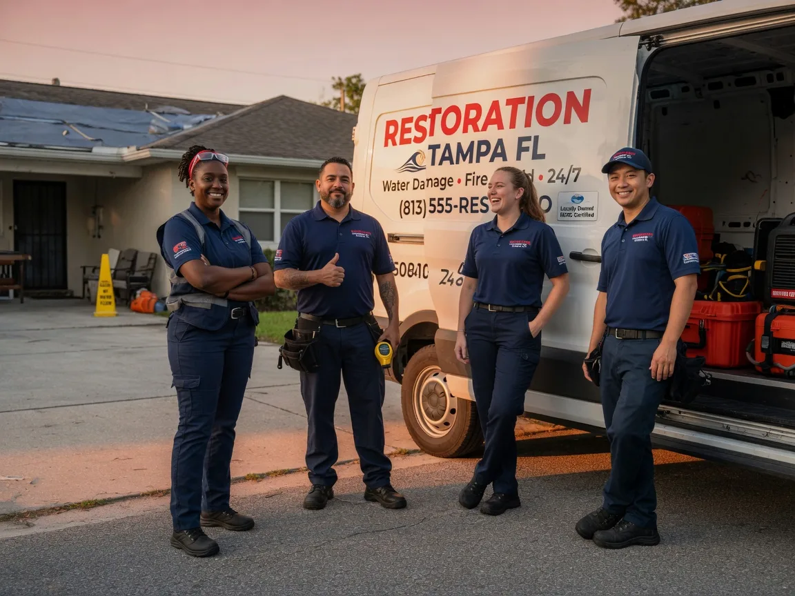Water Damage Restoration company in Robins, IA